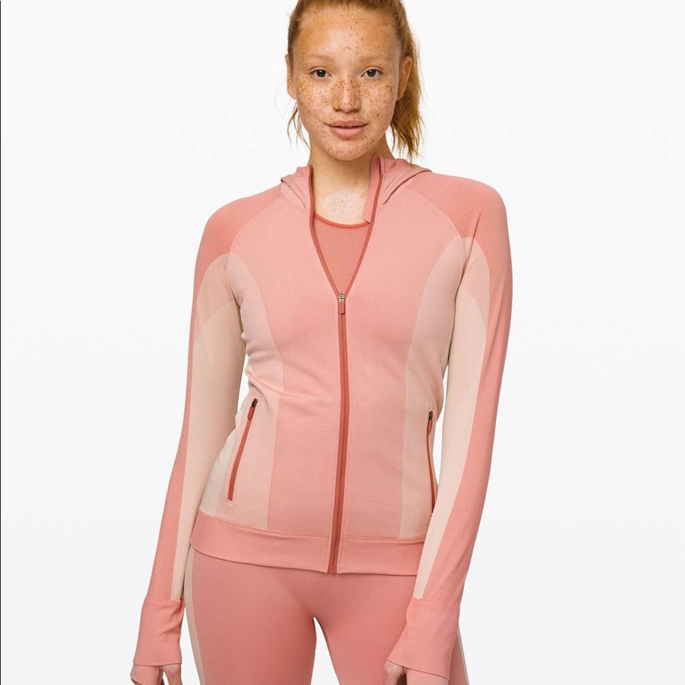 Lululemon Ebb to Train Jacket Abstract